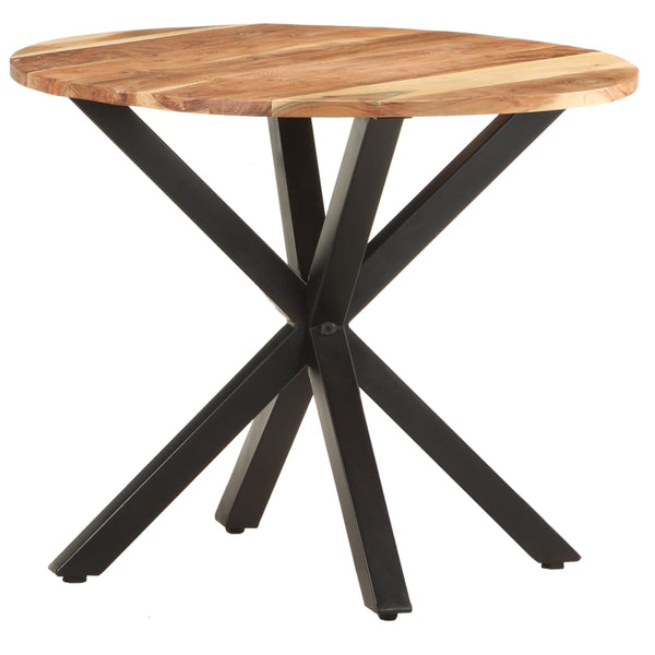 Akazie Massivholz Beistelltisch 68x68 cm