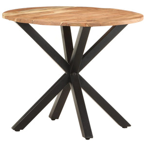 Akazie Massivholz Beistelltisch 68x68 cm