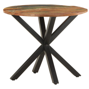 vidaXL Table d'appoint 68x68x56 cm en bois de récupération massif