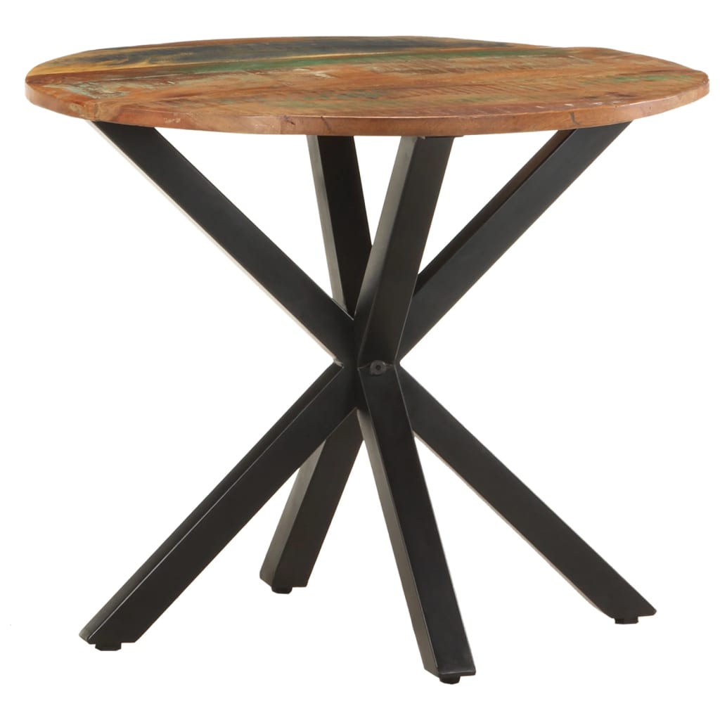 vidaXL Table d'appoint 68x68x56 cm en bois de récupération massif