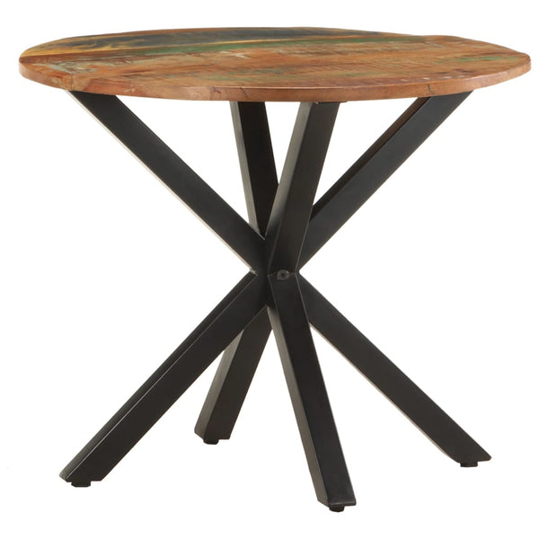 vidaXL Table d'appoint 68x68x56 cm en bois de récupération massif