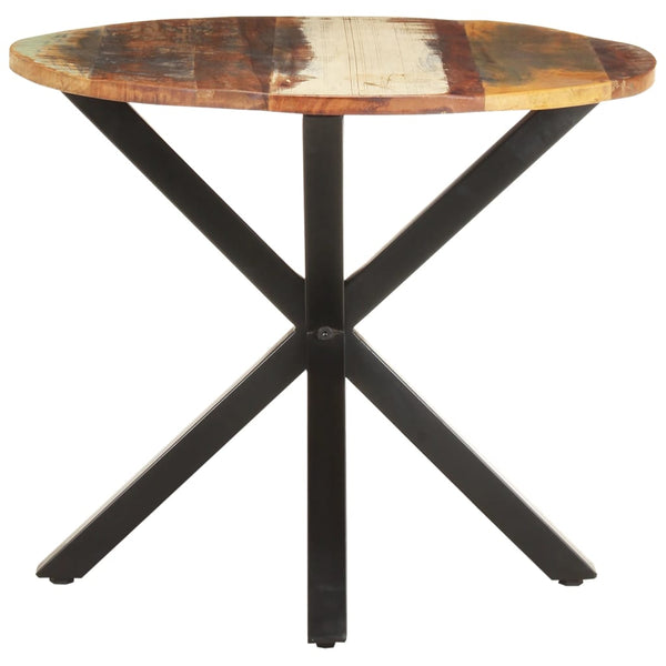 vidaXL Table d'appoint 68x68x56 cm en bois de récupération massif
