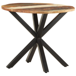 vidaXL Table d'appoint 68x68x56 cm en bois de récupération massif