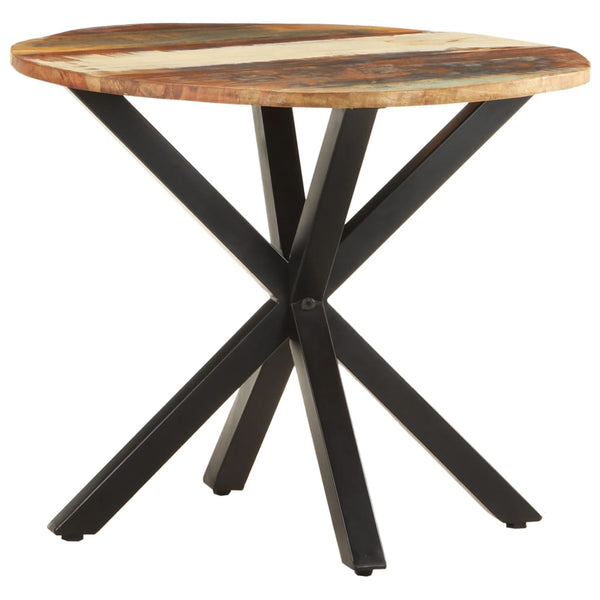 vidaXL Table d'appoint 68x68x56 cm en bois de récupération massif