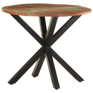 vidaXL Table d'appoint 68x68x56 cm en bois de récupération massif