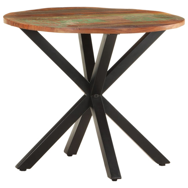 vidaXL Table d'appoint 68x68x56 cm en bois de récupération massif