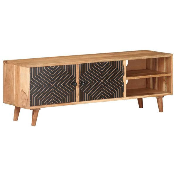 TV-Schrank Akazie Massivholz 115 cm