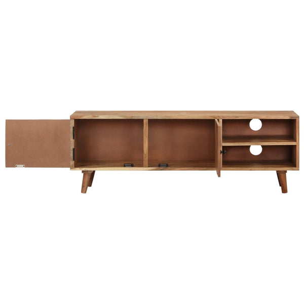 TV-Schrank Akazie Massivholz 115 cm