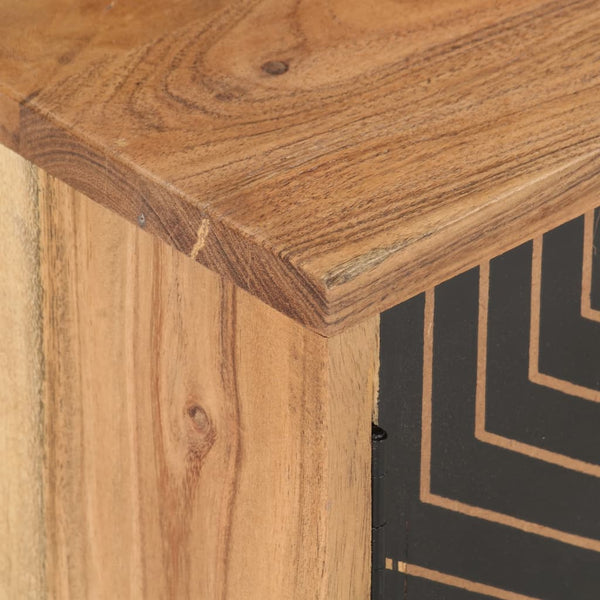 TV-Schrank Akazie Massivholz 115 cm