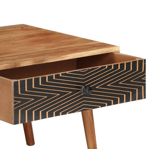 Couchtisch Akazie Massivholz 100x50 cm