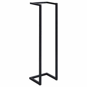 vidaXL Porte-serviettes noir 25x20x95 cm fer