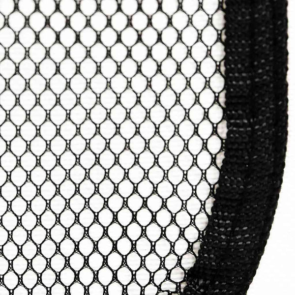 Faltbarer Welpenlaufstall mit Tragetasche Schwarz 125x125x61 cm