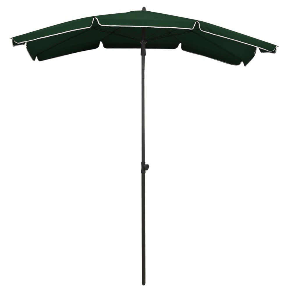 vidaXL Parasol déporté 200x130 cm Vert