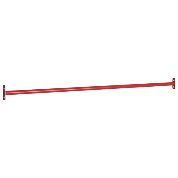 Turnstangen für Kinder - 3x Rot Stahl 125cm