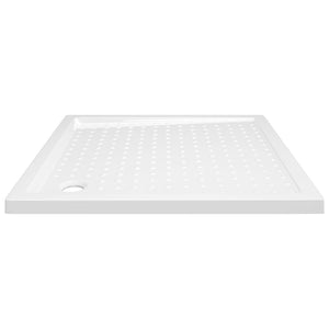 Duschwanne Anti-Rutsch Weiß 90x90x4 cm ABS