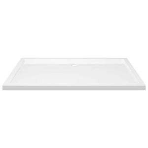 Duschtasse ABS Rechteckig Weiß 70x120 cm