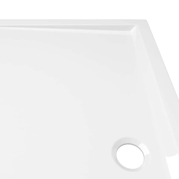 Duschtasse ABS Rechteckig Weiß 70x120 cm