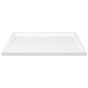 Duschtasse ABS Rechteckig Weiß 70x100 cm