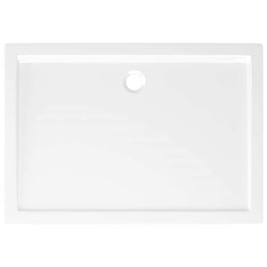 Duschtasse ABS Rechteckig Weiß 70x100 cm