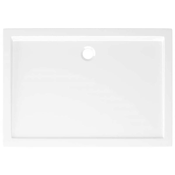 Duschtasse ABS Rechteckig Weiß 70x100 cm