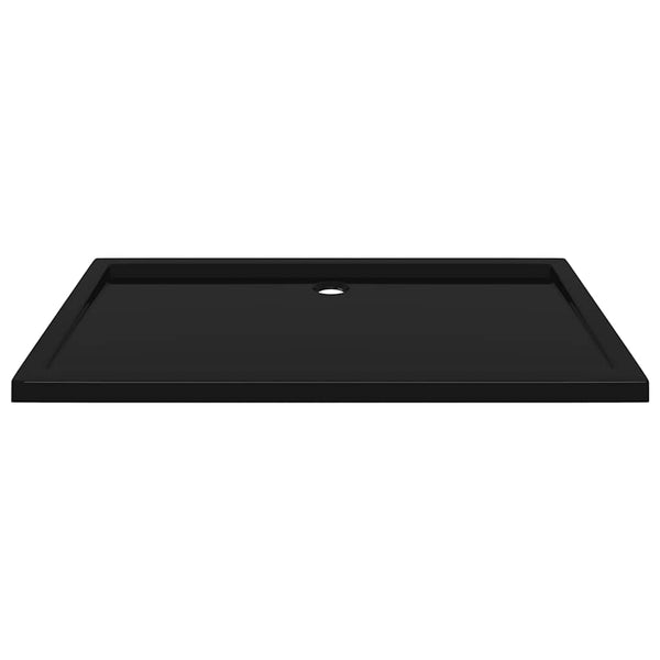 Duschtasse ABS Rechteckig Schwarz 70x120 cm