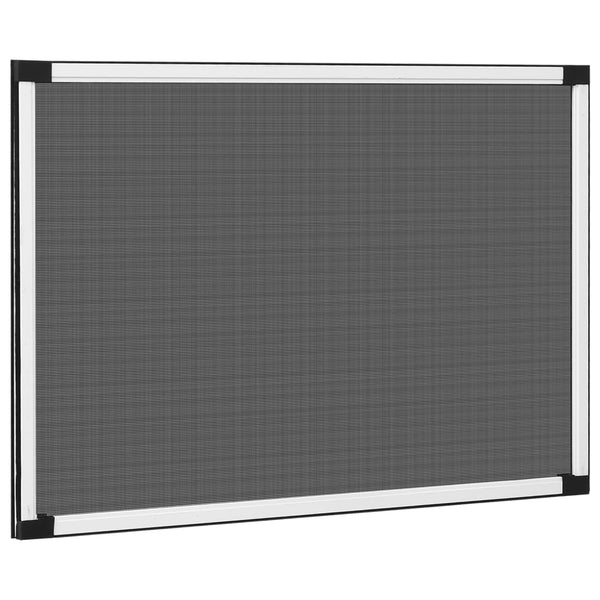 vidaXL Moustiquaire de fenêtre extensible Blanc (75-143)x50 cm