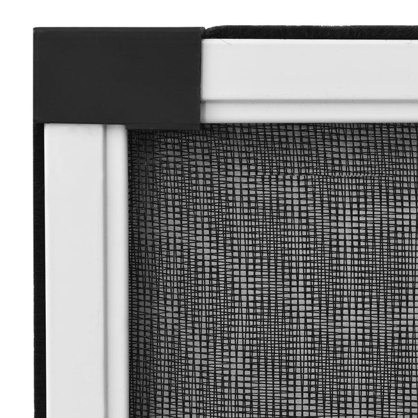 vidaXL Moustiquaire de fenêtre extensible Blanc (75-143)x50 cm