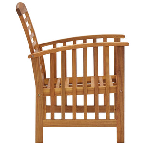5-tlg. Garten-Lounge-Set Massivholz Akazie
