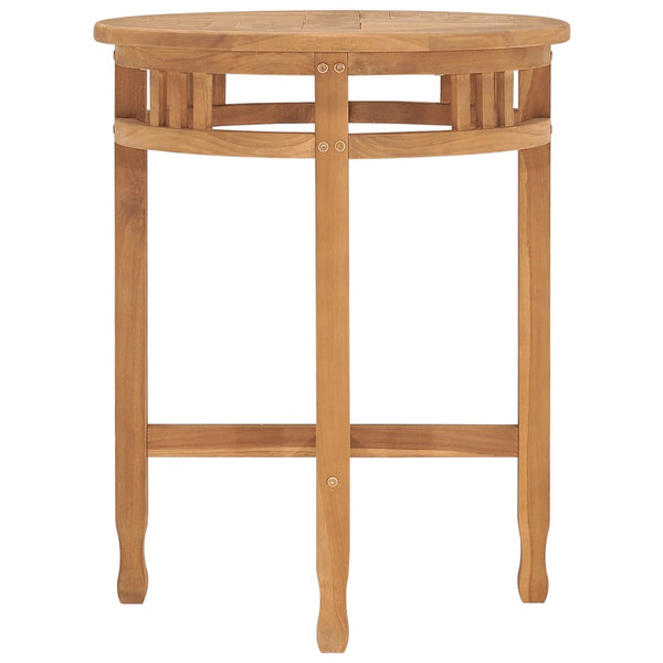 Bistrotisch Ø60x60 cm Teak Massivholz