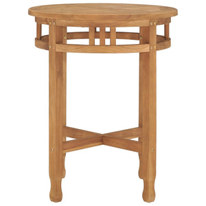 Bistrotisch Ø60x60 cm Teak Massivholz