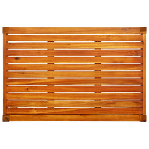 vidaXL Banc de jardin avec table et repose-pieds en acacia massif