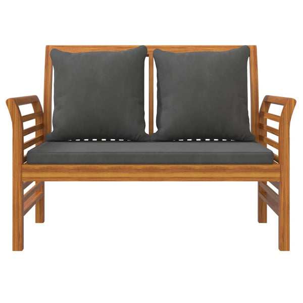 5-tlg. Garten-Lounge-Set mit Kissen Massivholz Akazie
