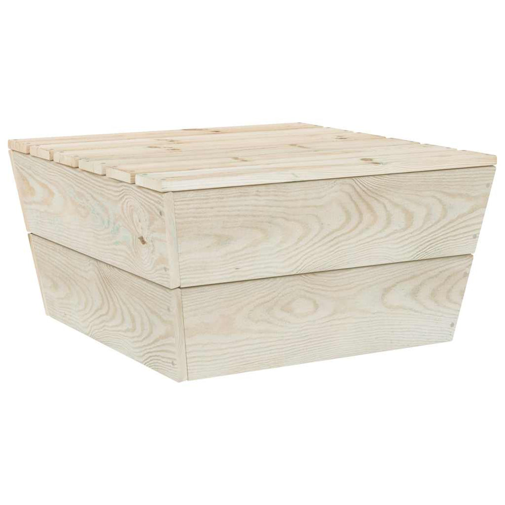 Gartentisch 60x60x30 cm Fichtenholz Imprägniert