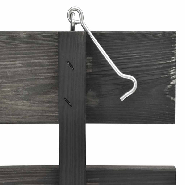 Abri poubelles vidaXL pour 3 bacs 210x75x121 cm, bois de pin massif