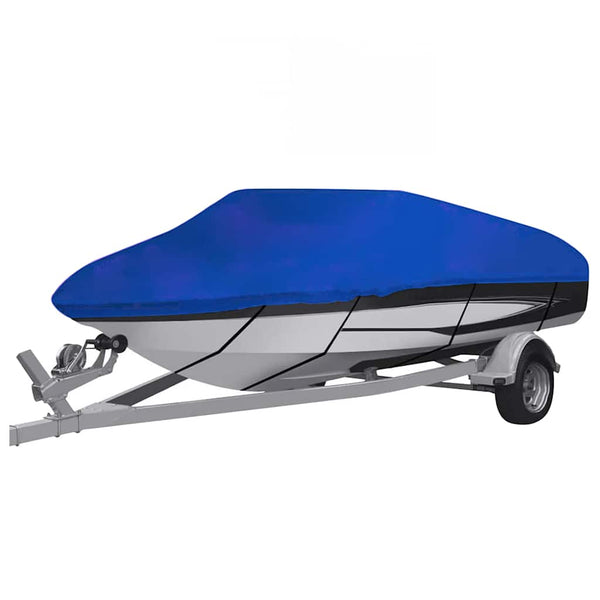 Blaue Bootsplane 440x180x40 cm