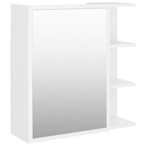 Weißer Bad Spiegelschrank mit Stauraum