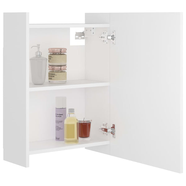 Weißer Bad Spiegelschrank mit Stauraum