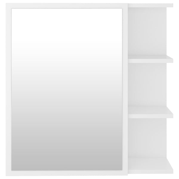 Weißer Bad Spiegelschrank mit Stauraum