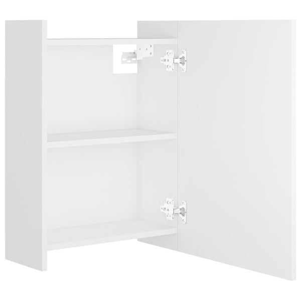 Weißer Bad Spiegelschrank mit Stauraum