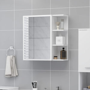 Weißer Bad Spiegelschrank mit Stauraum