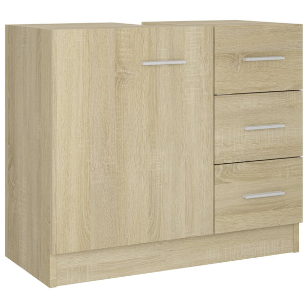 Waschbeckenunterschrank Sonoma Eiche 63 cm