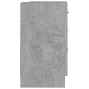 Waschbeckenunterschrank Betongrau 63x30x54 cm