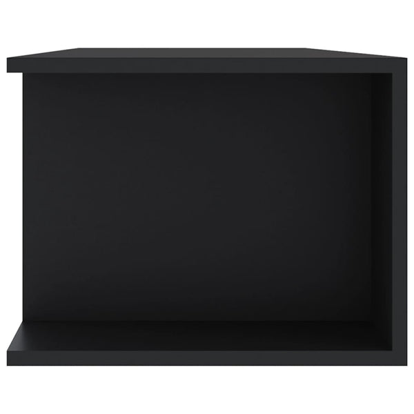 TV-Schrank Schwarz mit LED 135cm