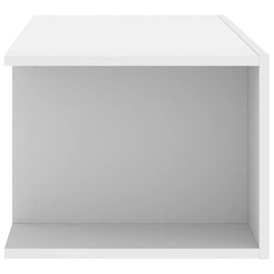 TV-Schrank Weiß mit LED 90cm