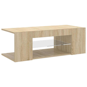 TV-Schrank Sonoma Eiche mit LED 90cm
