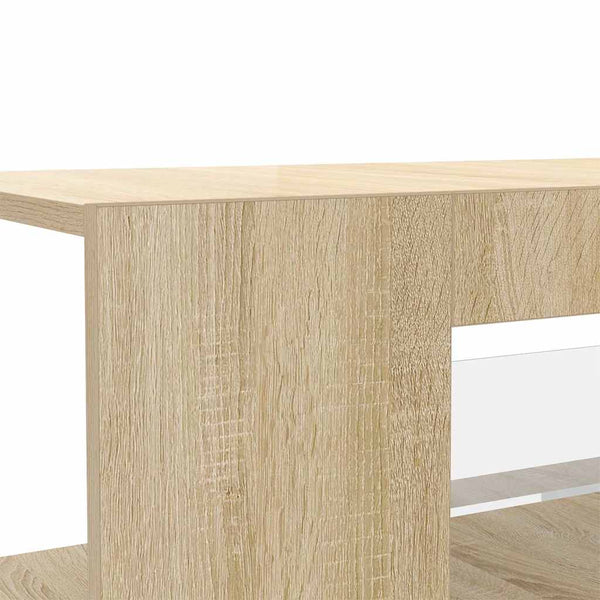 TV-Schrank Sonoma Eiche mit LED 90cm