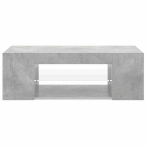 TV-Schrank Betongrau mit LED 90cm