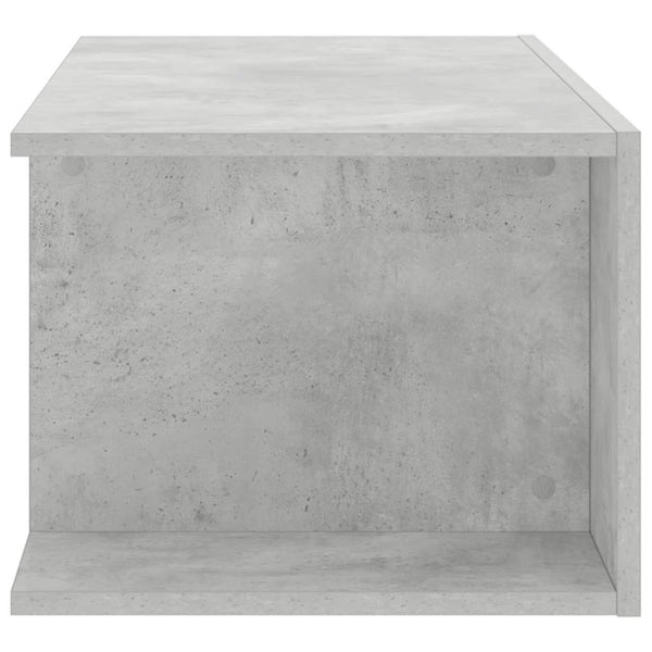 TV-Schrank Betongrau mit LED 90cm