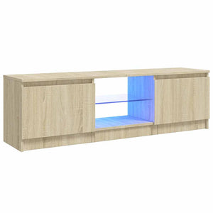 TV-Schrank Sonoma Eiche mit LED 120cm