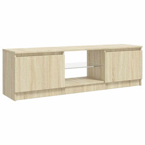 TV-Schrank Sonoma Eiche mit LED 120cm